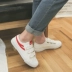 Mùa hè mới giày vải Velcro nam phiên bản Hàn Quốc của thủy triều hoang dã ulzzang sinh viên Giày trắng phong cách Harajuku giày thể thao đẹp Plimsolls