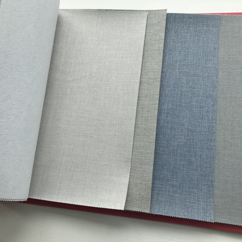 Environmental protection linen seamless wall covering living room whole house wall covering bedroom linen new Chinese style national door-to-door package construction