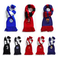 Королевский футбольный хлопковый утепленный шарф