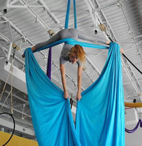 Single point rotation aerial yoga satin dance equipment supplies Household indoor room Yoga studio high-altitude dance satin cloth