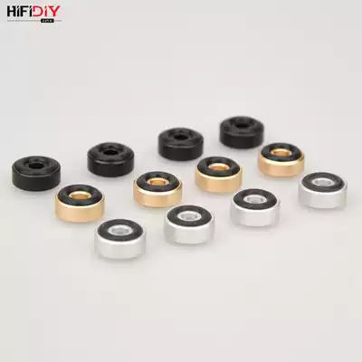 Mini bile machine power amplifier aluminum foot pad machine foot decoder Audio speaker Computer chassis Shock absorber shock absorber foot nail 20mm