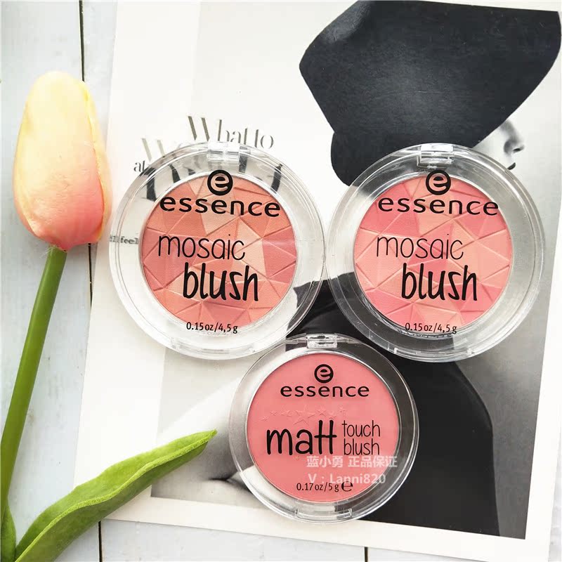 Tinh chất Đức blush mờ lụa kiểm soát dầu dễ thương bột khảm blush sửa chữa năng lực rouge phấn má wet n wild