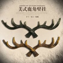 Clothing shop fitting room clothes hanger restaurant Wall wall decoration hanging antler adhesive hook living room