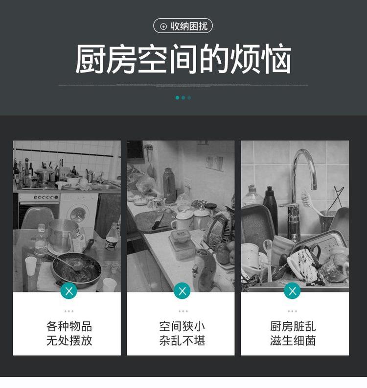 厨房置物架调料架收纳架家用调味品调料盒 图3