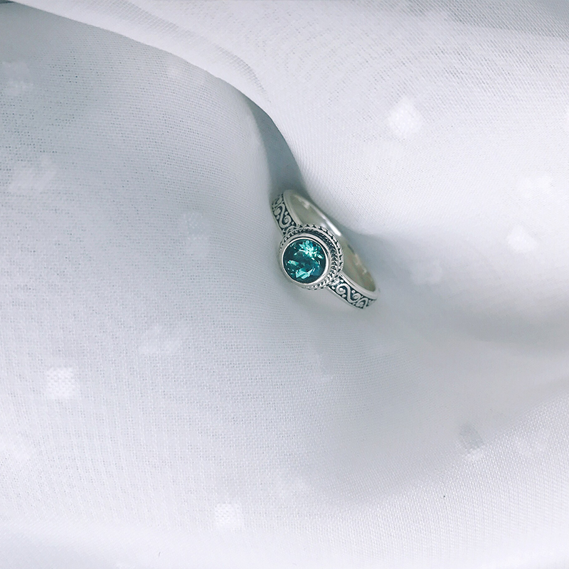 Bague Femme ANYWHERE      en Cristal naturel pierre semi-precieuse - Ref 3088663 Image 5