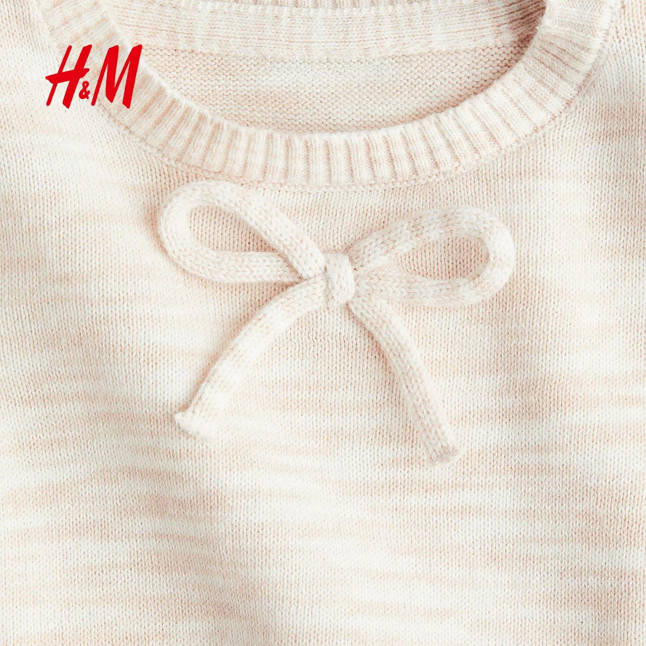 HM summer children's clothing baby girl fine knitted top 1291599