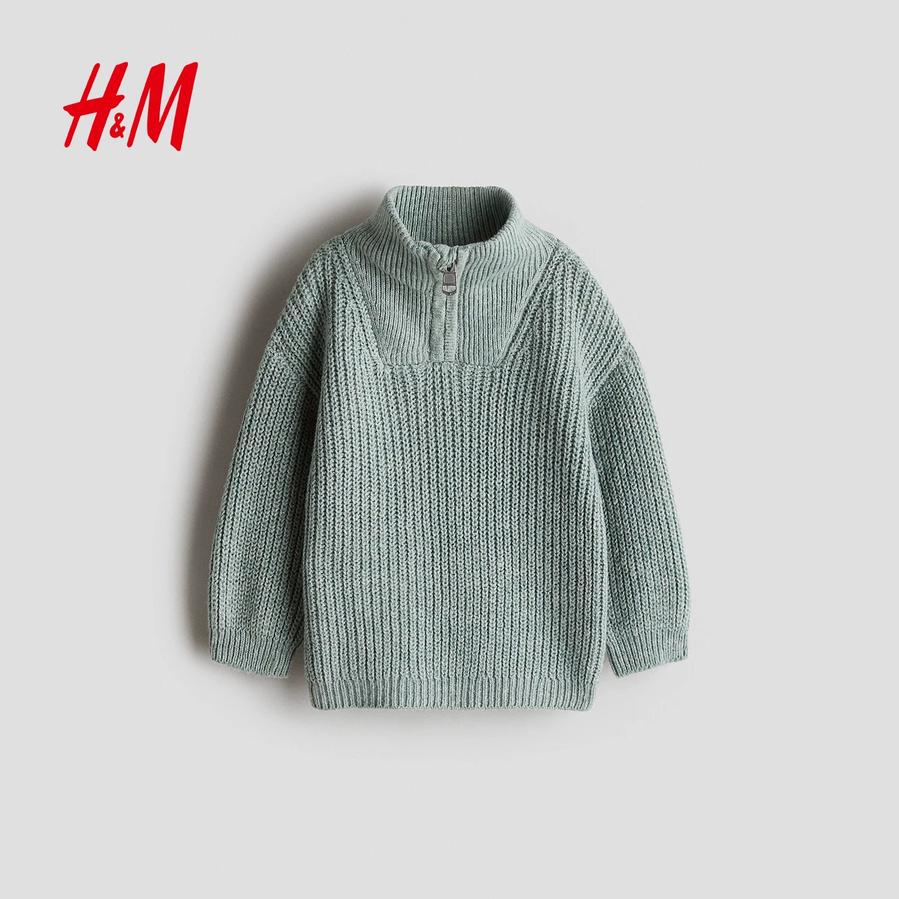 Детская одежда HM для boy и girl: свитер летний внутренний и внешний с воротником-стойкой, пуловер 1238072