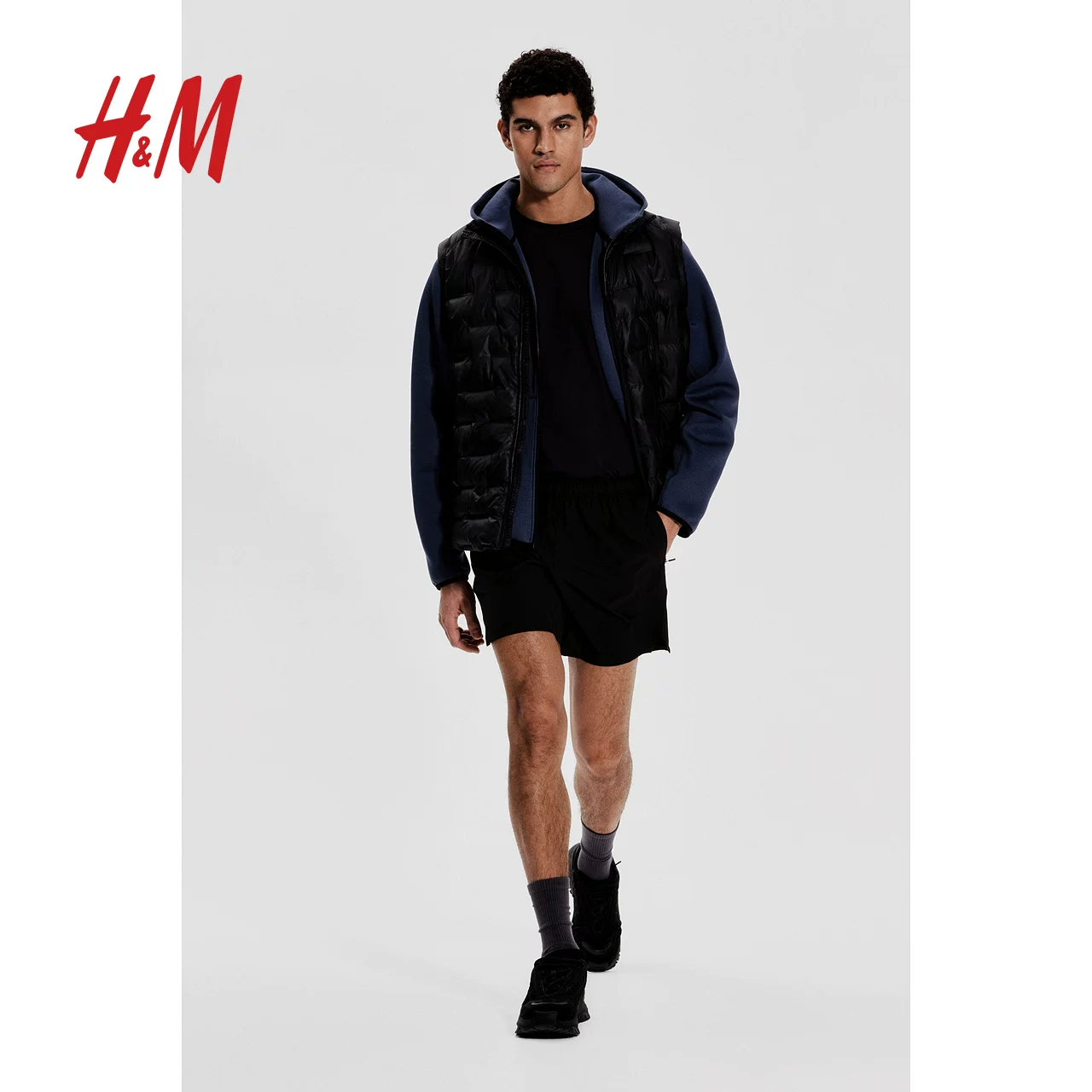 【H&M MOVE DryMove™】Мужские спортивные штаны летние беговые шорты 1252021