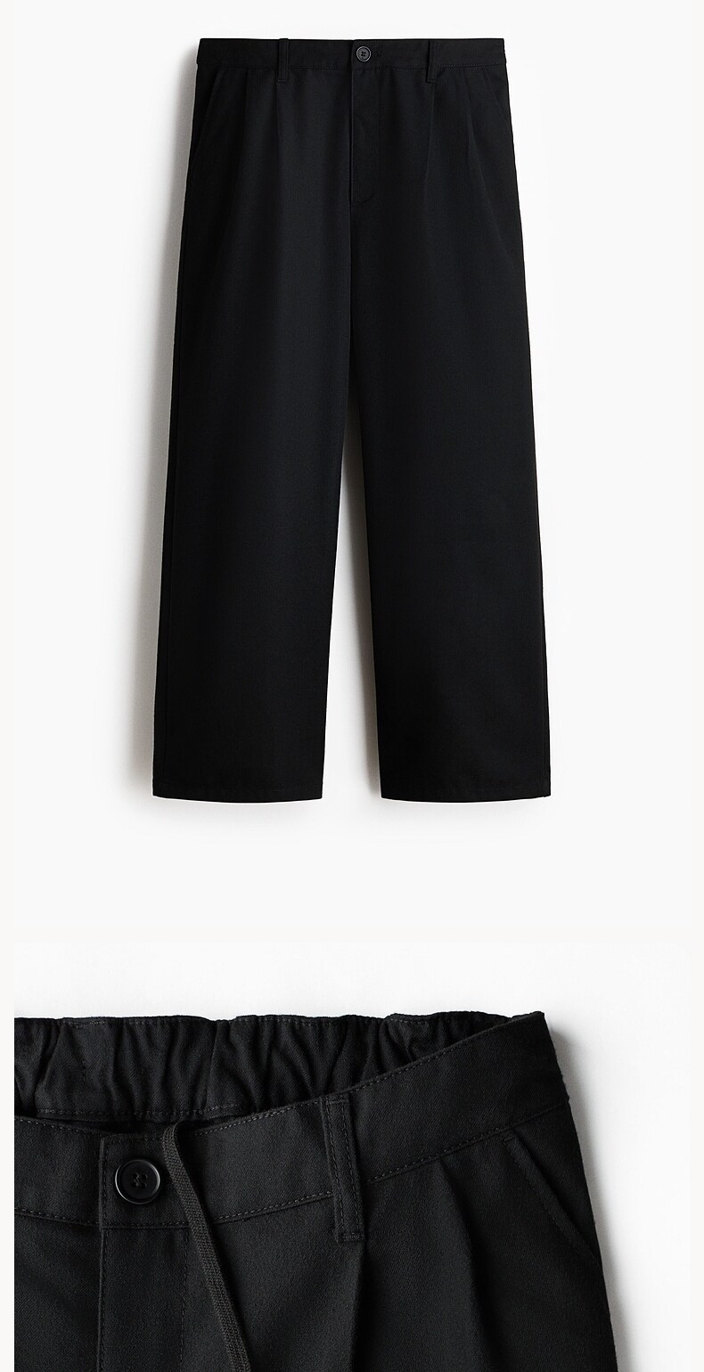 Весенние штаны, свободный прямой крой 