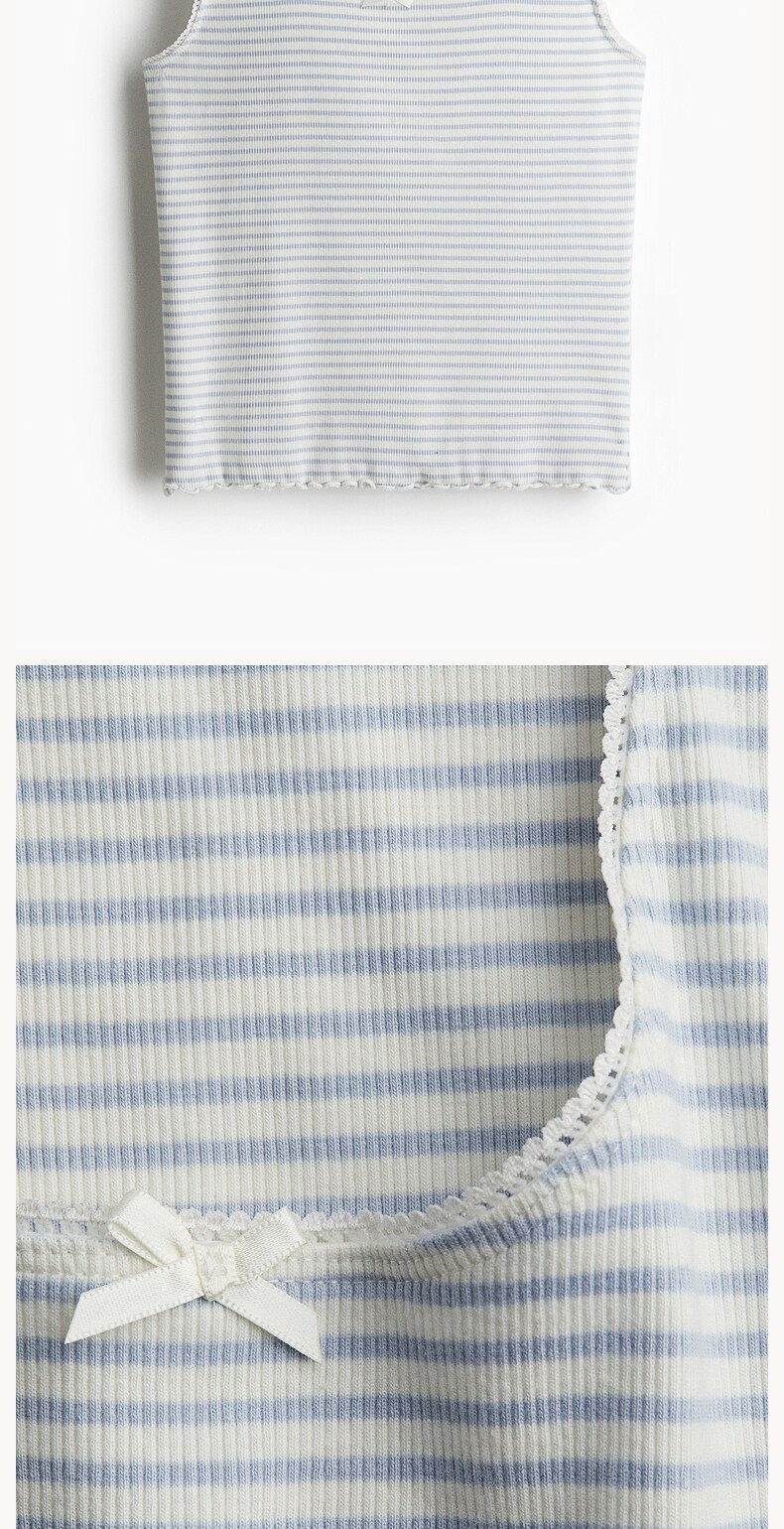 Топы/майки hm女装背心夏季运动健身网眼汗布背心1272563 H&M