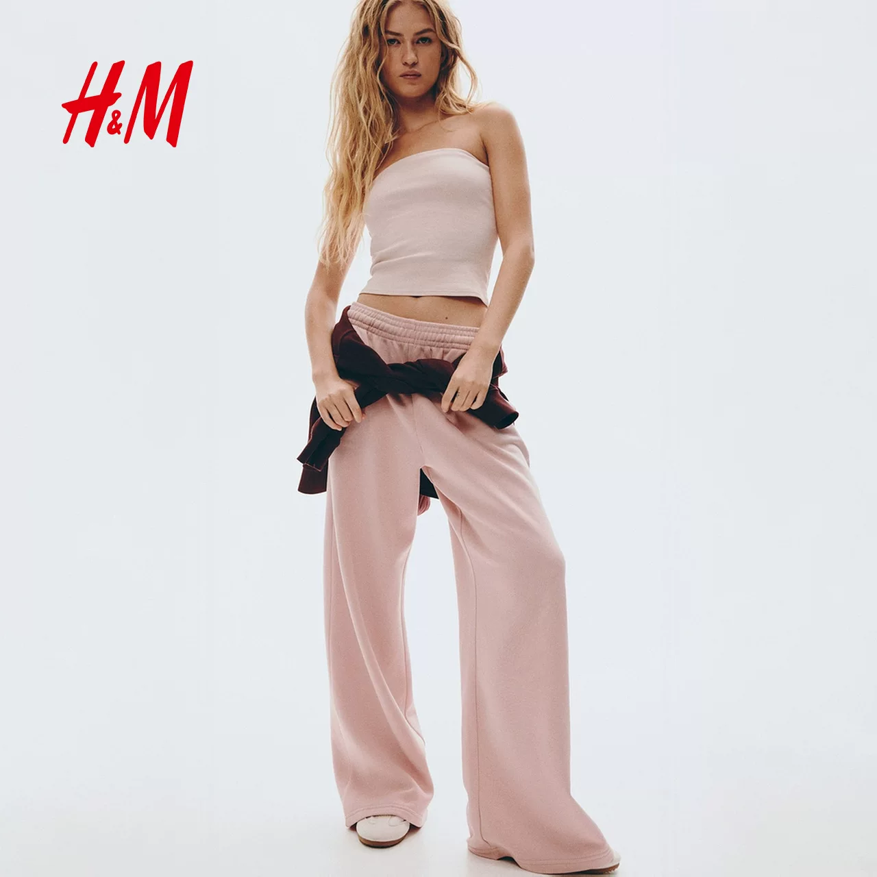 Осенние удобные брюки для отдыха, высокая талия, oversize, свободный крой