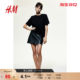 HM women's skirt autumn slim fashion comfortable high waist mini skirt 1247890