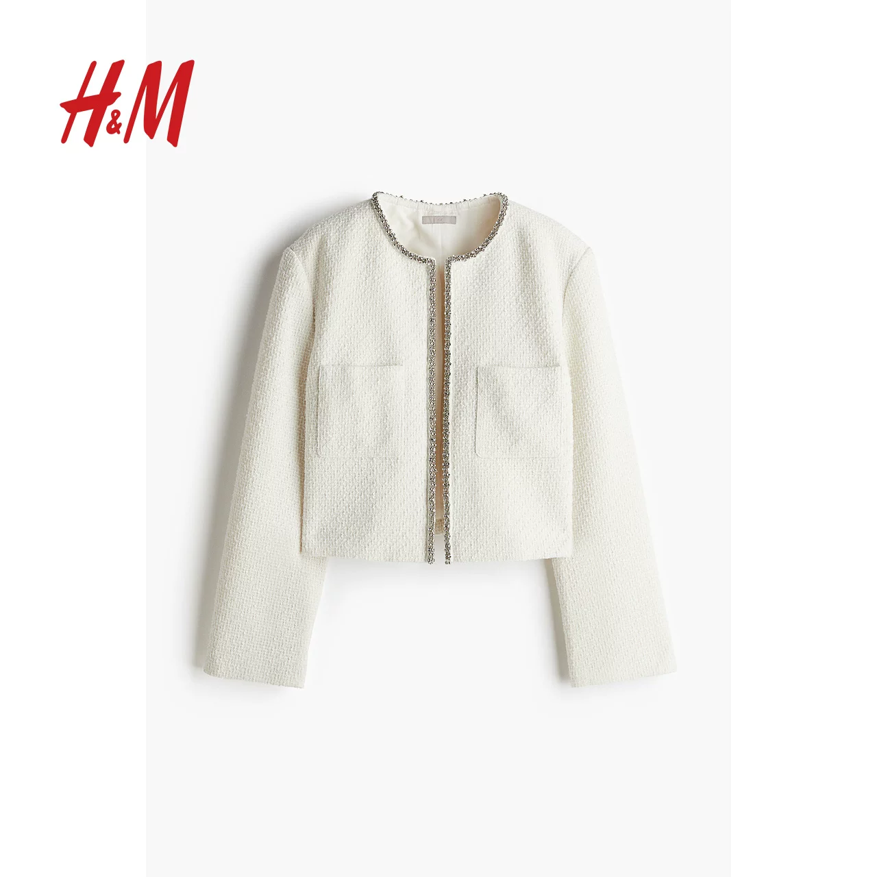 Женская куртка HM с украшением из страз Loop Velvet 1246799