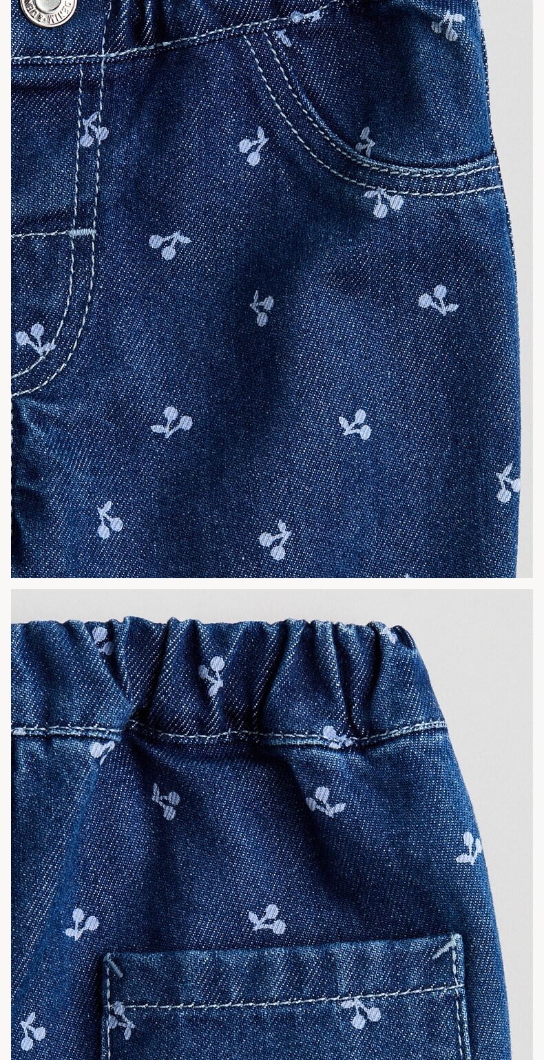 Джинсы детские hm夏季童装女婴棉质长裤1316446 H&M
