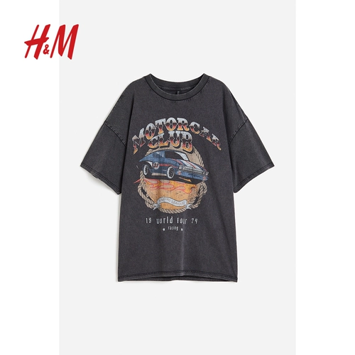 Ретро комфортная футболка, в американском стиле, короткий рукав