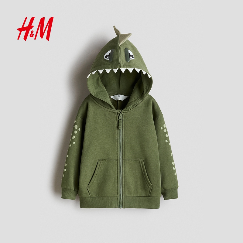 Hm2026 Autumn New Children's Clothing Boys' Applique Decorated Zipper Hoodie 1181062 Hm2026 Autumn New Children's Clothing Boys' Applique Decorated Zipper Hoodie 1181062