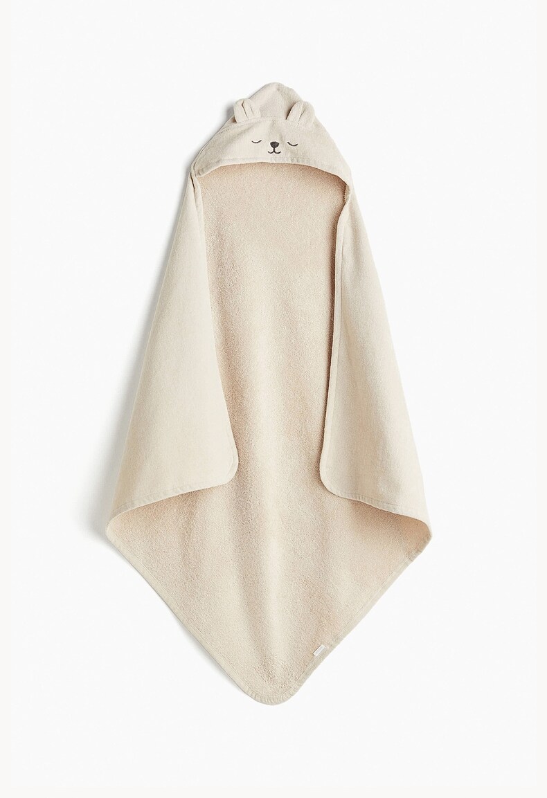 Полотенце hm home春季新生儿连帽毛巾家居用品连帽浴巾0946625 H&M