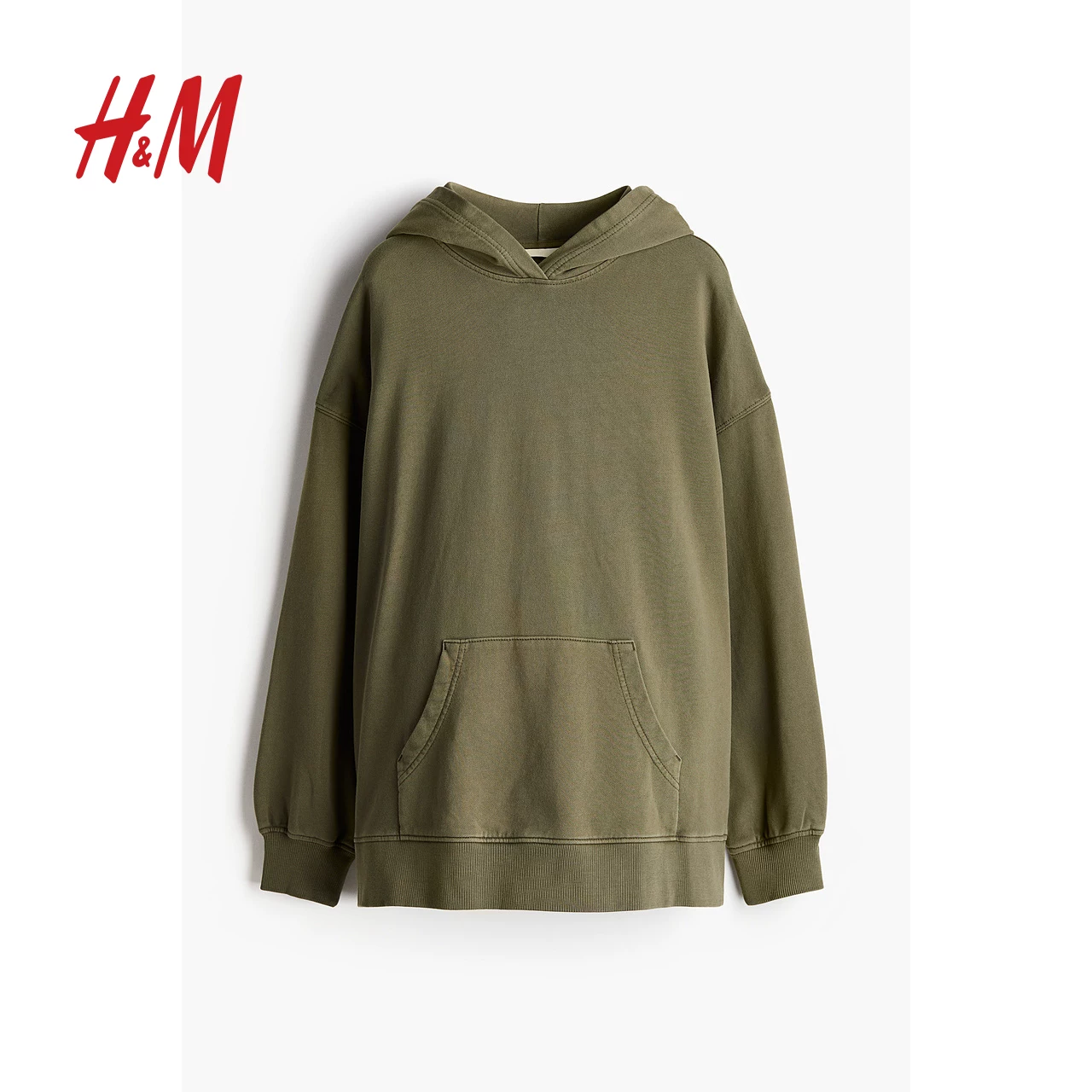 [Футболка HM женская oversize хлопковая толстовка 1243666]