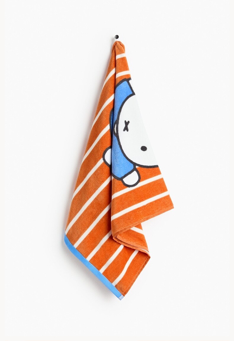 Полотенце hm home2026春季新款儿童印花图案毛圈布浴巾1310740 H&M