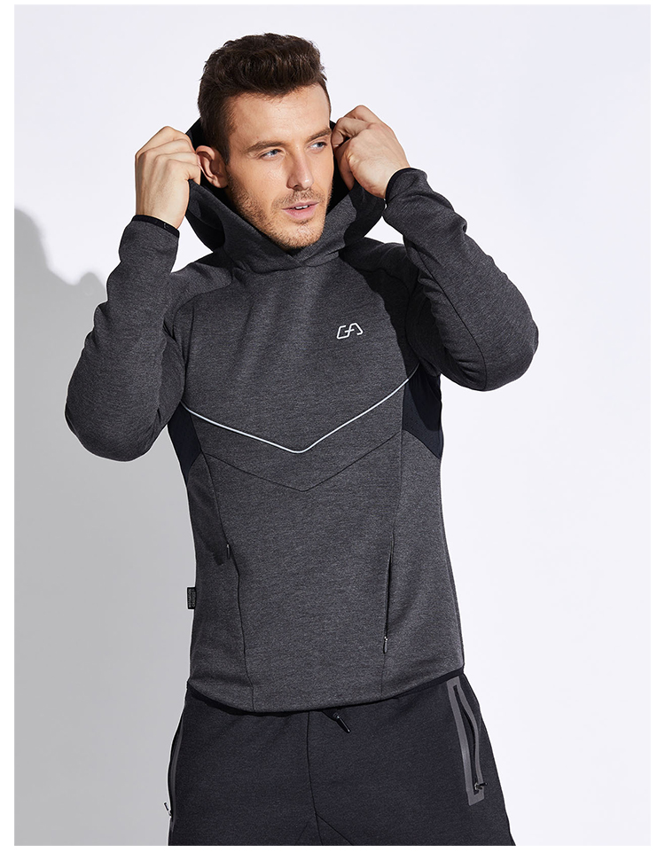 德国 Gym Aesthetics 男士空气层面料 防风休闲运动服 图12