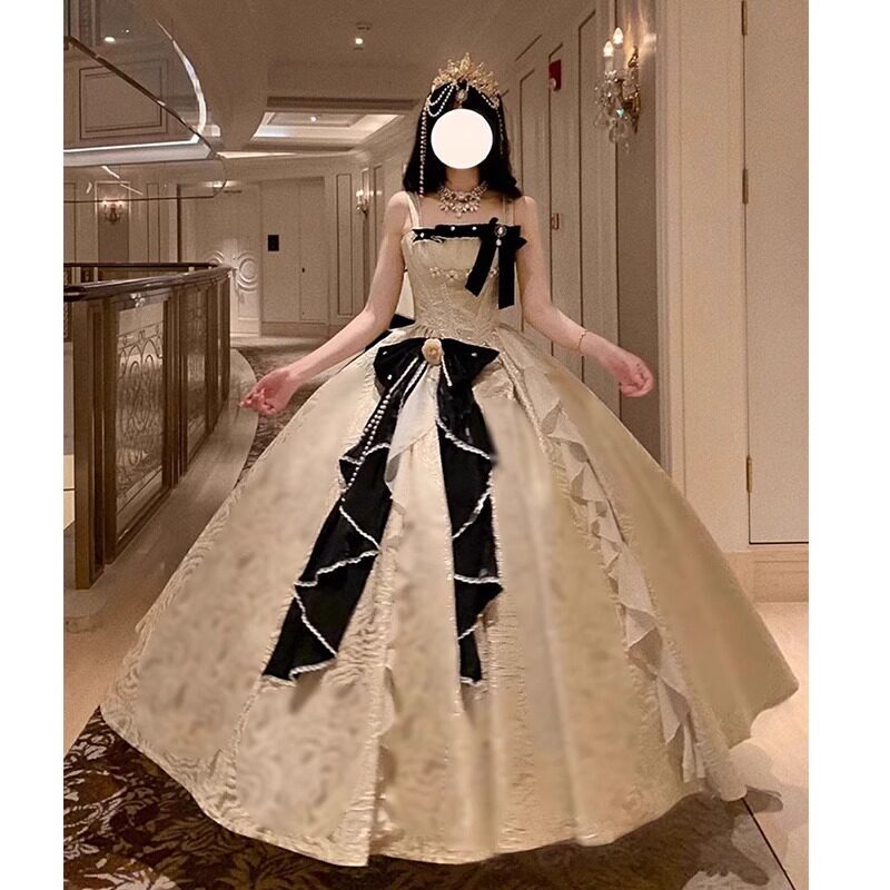 Haoyue Coronation Lolita Dress Large Size New High-End Style Adult Ceremony Birthday Party Lolita Princess Dress