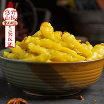 Sichuan bubble millet pepper millet spicy pickled pepper wild mountain pepper Pickled chicken pepper 500g