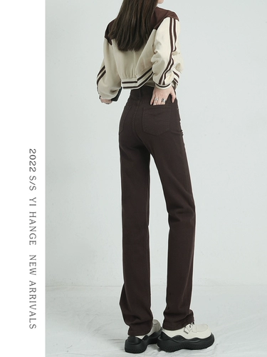 Хаки весенние джинсы, штаны, осенние, свободный крой, облегающий крой, высокая талия