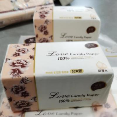 [Special Offer] a Whole Box of Feather Dew Paper Towels, Wettable Water Towels, Household Baby Facial Towels, Large Pack of Printed Toilet Paper