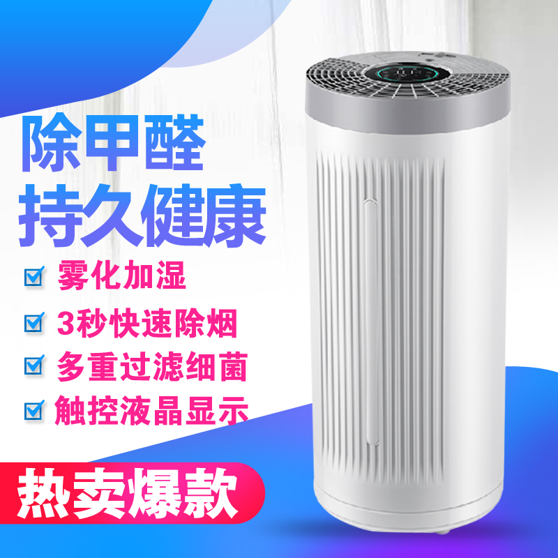 Room Indoor Pet Deodorant Germicidal Sanitizing Filter Formaldehyde Dust Spray Plus Wet Integrated Air Purifier
