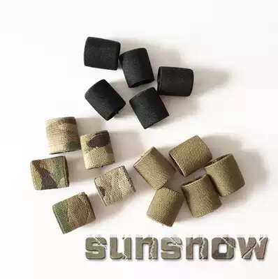 (Sun snow)Elastic belt buckle webbing storage buckle Buckle Elastic cable tie 1 inch 1 5 inch