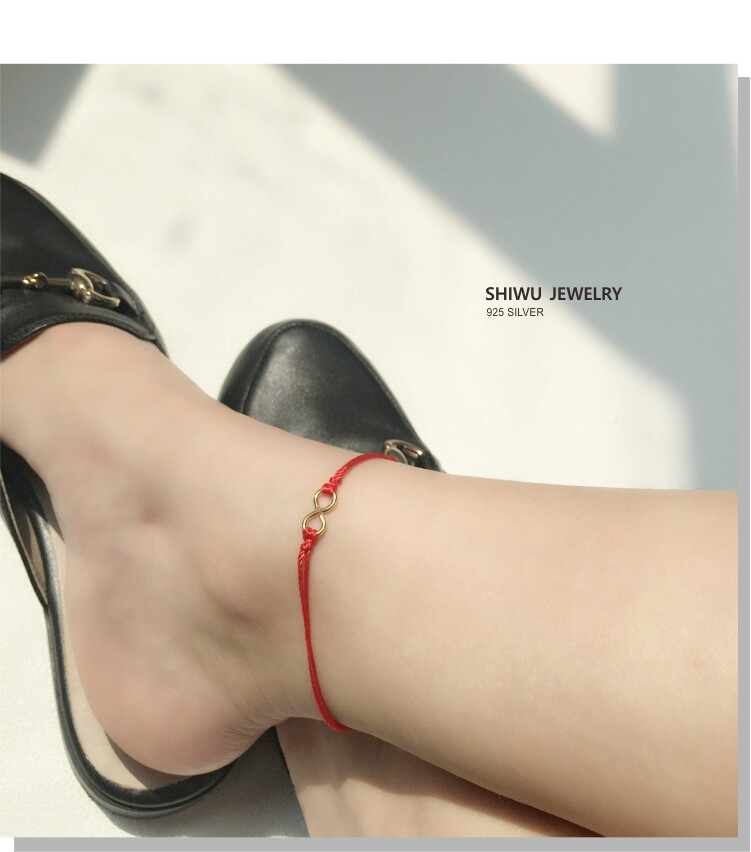 Bracelet de cheville Femme en Argenterie - Ref 3103855 Image 11