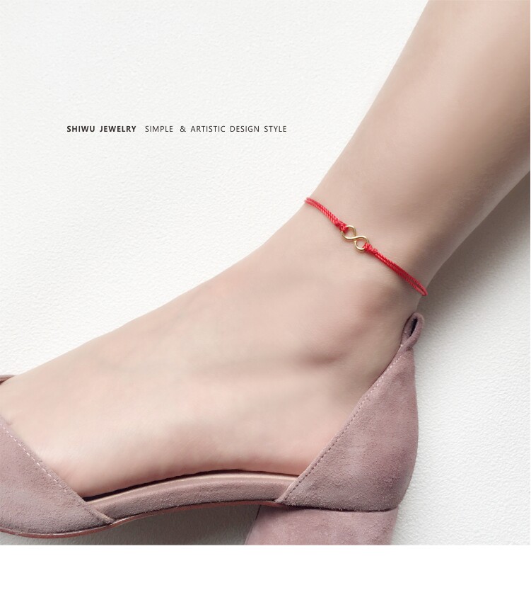 Bracelet de cheville Femme en Argenterie - Ref 3103855 Image 13