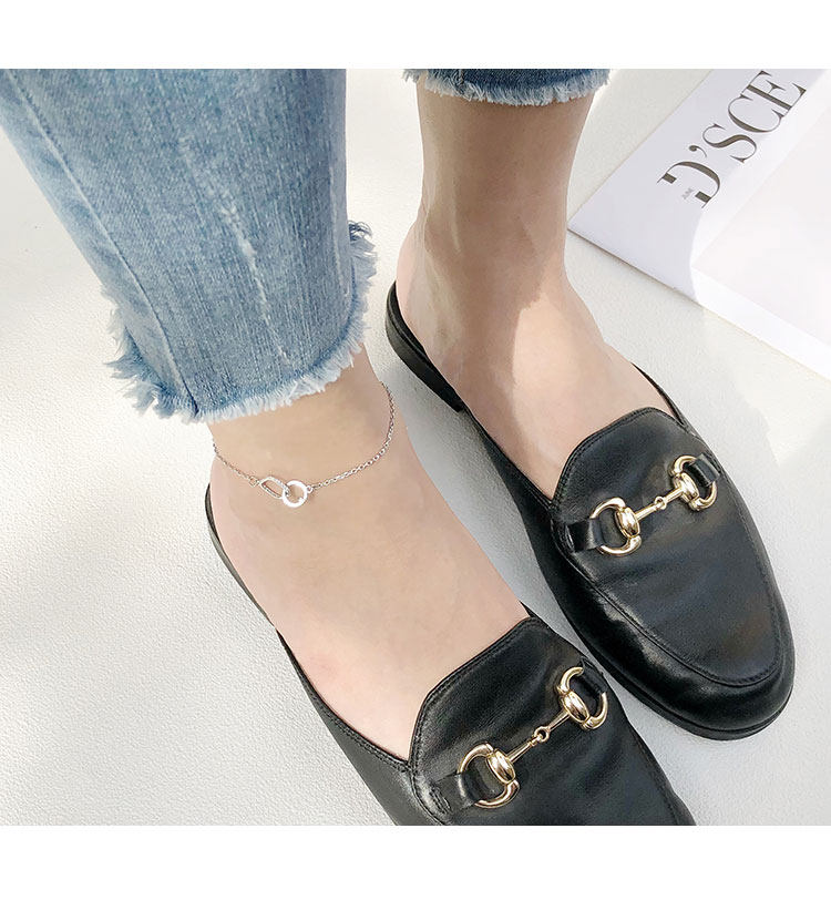 Bracelet de cheville Femme en Argenterie - Ref 3101849 Image 8