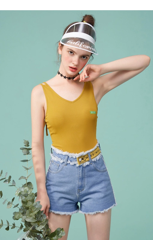 Áo thun đáy quần của phụ nữ imone2019 mùa hè mới sang trọng áo sơ mi thể thao đa năng - Áo ba lỗ
