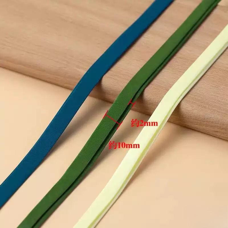 Silk Trim and Edging Strips for Qipao Accessories, Xiangyun Silk, Hanfu Embellishments, Clothing Fabric, Elastic Faux Silk