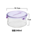 hộp cơm xiaomi Authentic Nhật Bản Yi Wanjia iwaki kính chịu nhiệt hộp lưu trữ nhẹ hộp ăn trưa lò vi sóng nhập khẩu - Hộp cơm điện sưởi ấm hộp cơm giữ nhiệt hàn quốc Hộp cơm điện sưởi ấm
