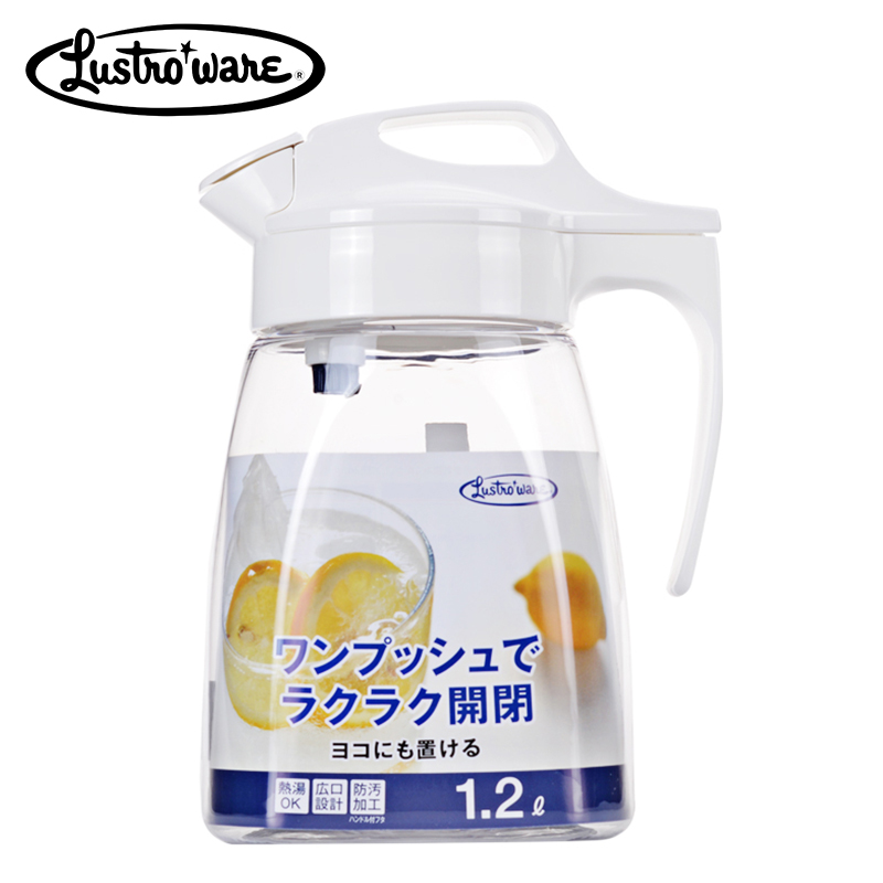 LustroWare imported heat-resistant plastic small-capacity explosion-proof cold kettle cold kettle teapot juice pot Japanese style