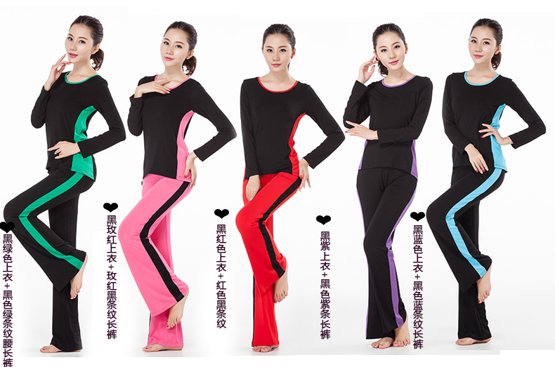Thương hiệu nhảy vuông quần áo mùa xuân và mùa hè tập thể dục yoga quần áo phù hợp với new dance thể dục nhịp điệu thể dục dụng cụ thể thao nhiều hơn giày múa