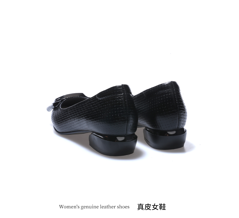 C8448 1520K GIÀY DA NỮ JIARELA MŨI NHỌN MÙA HÈ GIÀY DÉP NỮ DA BÒ G04 SẢN PHẨM MỚI