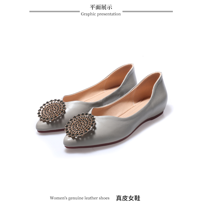 C8369 1620K GIÀY DA NỮ JIARELA ĐẾ MỀM MÙA HÈ GIÀY DÉP NỮ DA BÒ G05 SẢN PHẨM MỚI