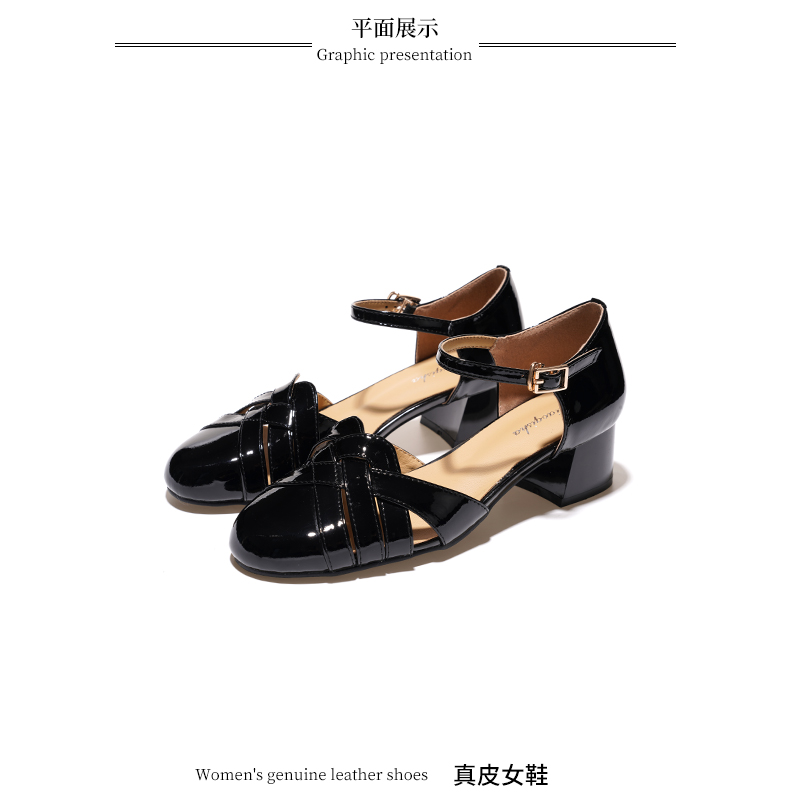 C8240 1620K GIÀY DÉP SANDAL NỮ JIARELA MÙA HÈ GIÀY DÉP NỮ DA BÒ G05 SẢN PHẨM MỚI