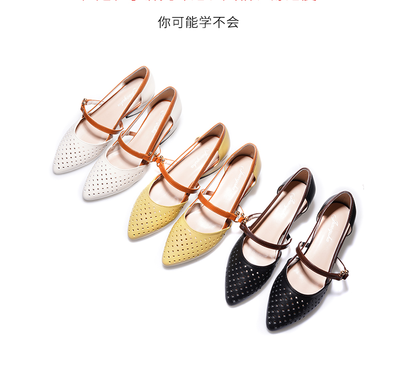 C8360 1620K GIÀY DÉP SANDAL NỮ JIARELA MŨI NHỌN ĐẾ MỀM MÙA HÈ TRUNG NIÊN GIÀY DÉP NỮ DA BÒ G05 SẢN PHẨM MỚI