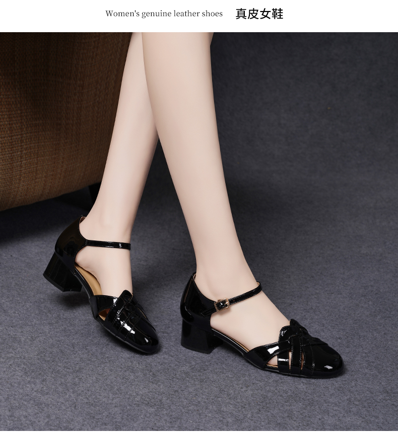 C8240 1620K GIÀY DÉP SANDAL NỮ JIARELA MÙA HÈ GIÀY DÉP NỮ DA BÒ G05 SẢN PHẨM MỚI