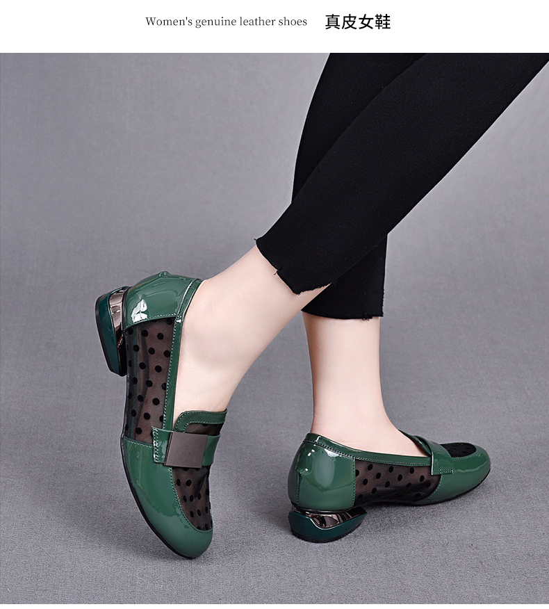 C8400 1620K GIÀY DA NỮ JIARELA LƯỚI MỎNG ĐẾ MỀM MÙA HÈ GIÀY DÉP NỮ DA BÒ G05 SẢN PHẨM MỚI
