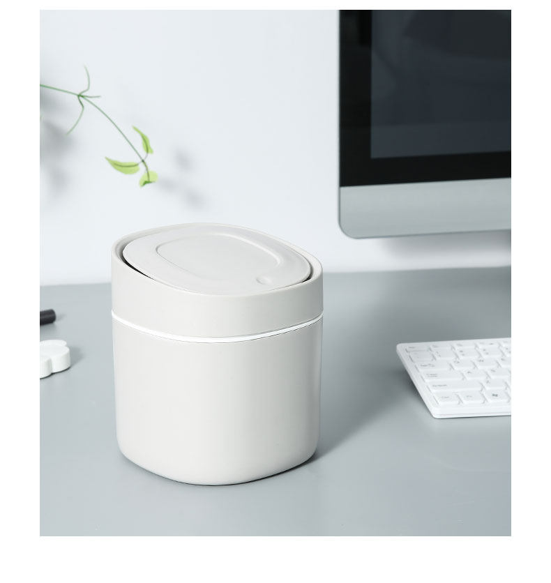 Урна 桌面垃圾桶轻奢风迷你创意小号客厅卧室桌上梳妆台书桌垃圾收纳筒 A Garden of Hope