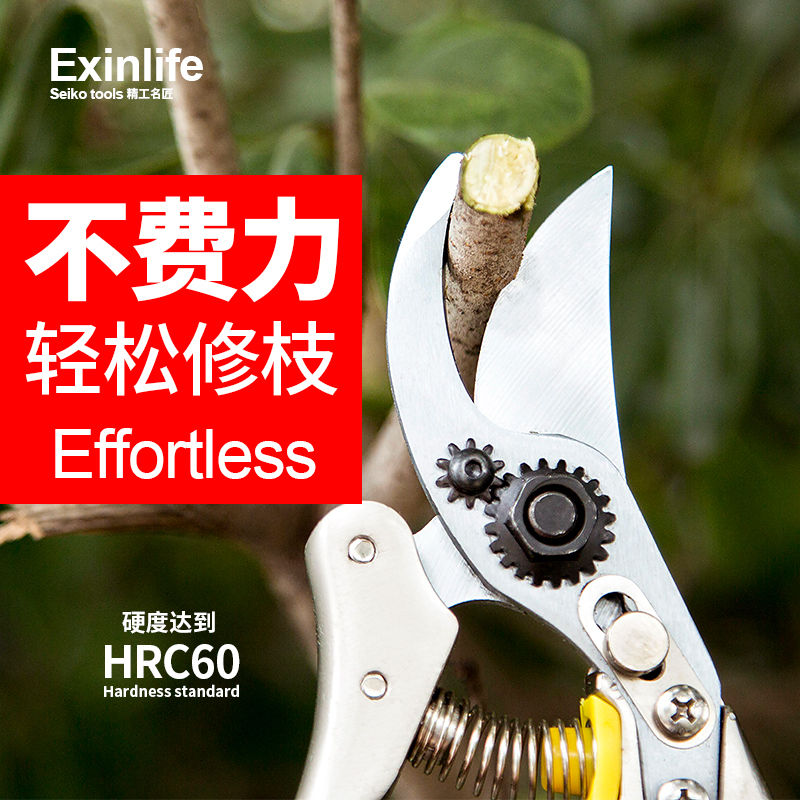 修剪树枝剪刀园林工具花剪园艺剪刀修枝剪子果树剪花枝剪刀粗枝剪