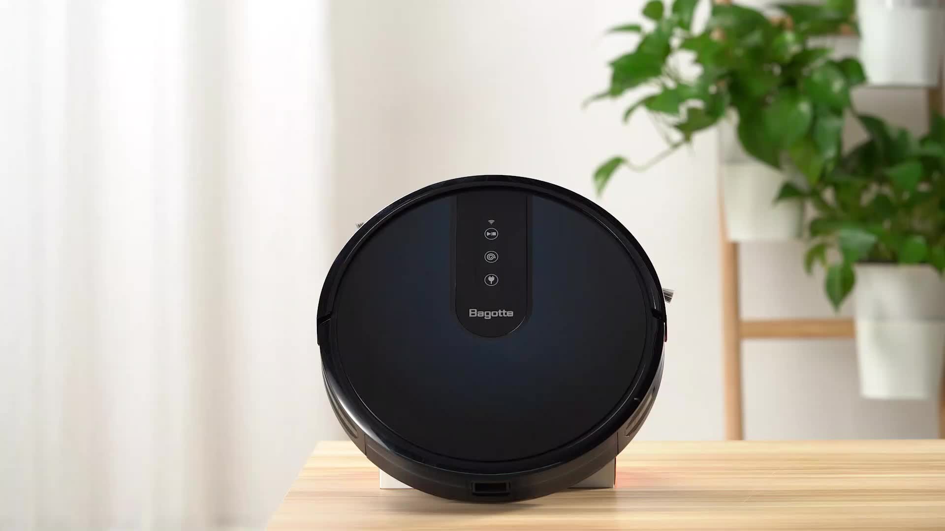 Bagotte Bg750 Germany Rechargeable Quiet Automatic App Moping Electric Intelligent Sweeping New