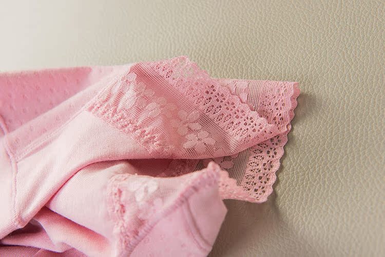 Bốn mùa phổ thông nhỏ rỗng thoáng khí thoải mái sợi tre đồ lót rộng eo không bó sát của phụ nữ quần lót mùa hè set quần lót nữ dễ thương