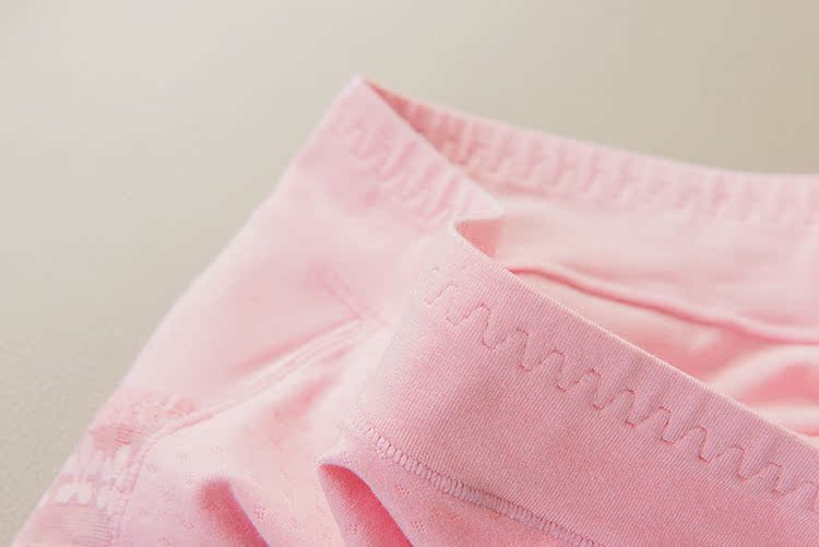 Bốn mùa phổ thông nhỏ rỗng thoáng khí thoải mái sợi tre đồ lót rộng eo không bó sát của phụ nữ quần lót mùa hè set quần lót nữ dễ thương