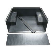 Suitable for Great Wall Fengjun 5 cargo box Baofengjun 5 European version 6 7 pickup truck steel plate cargo box Bao cargo box mat tail box mat